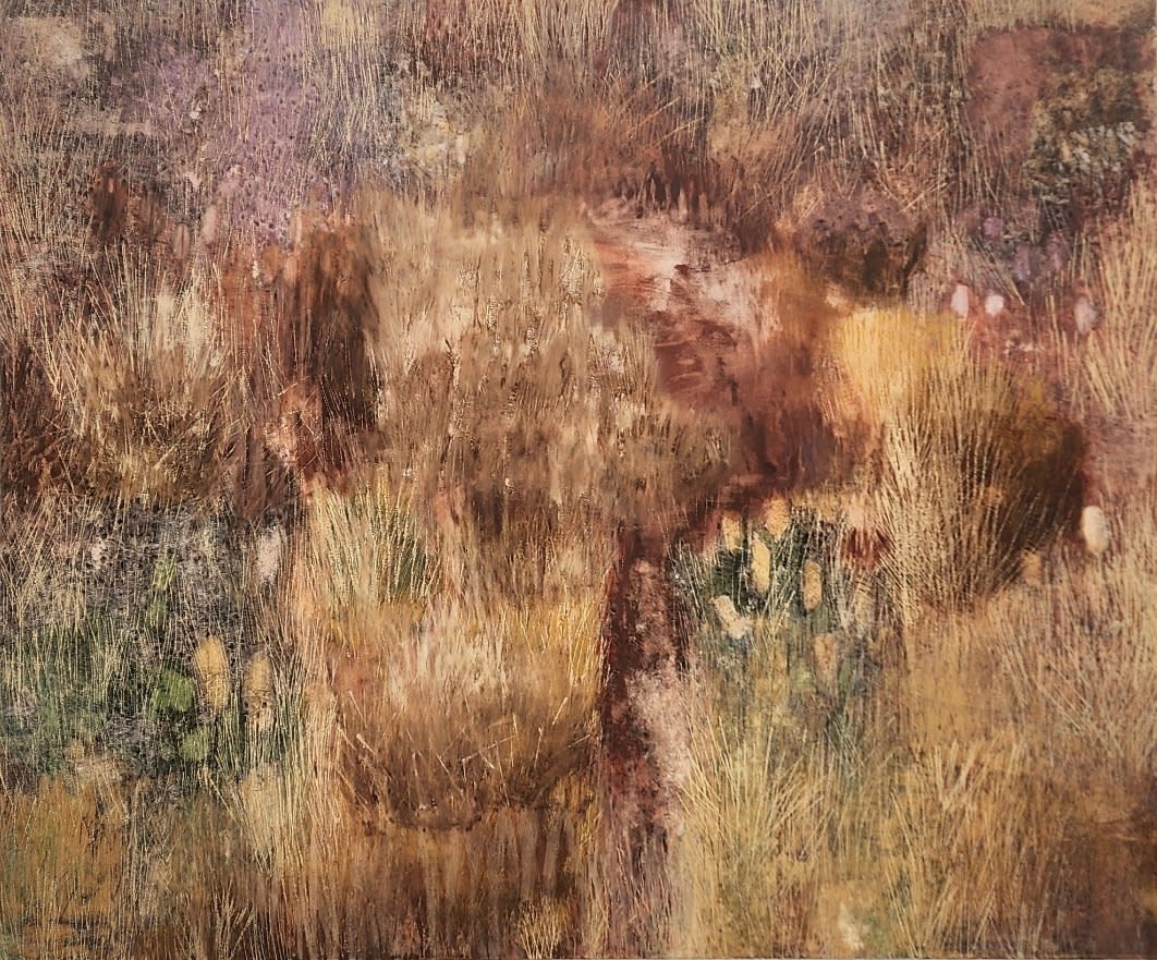 Michelle Hungerford, Spinifex and Mulla Mulla II, 2025