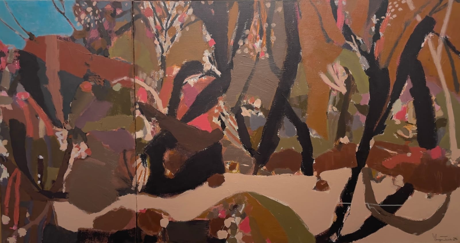 Meagan Jacobs, North of Capricorn (diptych), 2025
