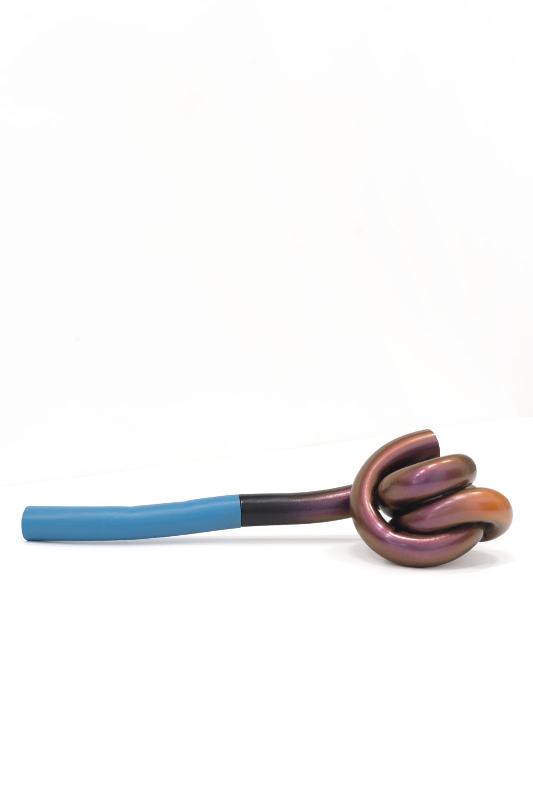 Nano Abia, Gesto (Azul, Camaleón), 2024