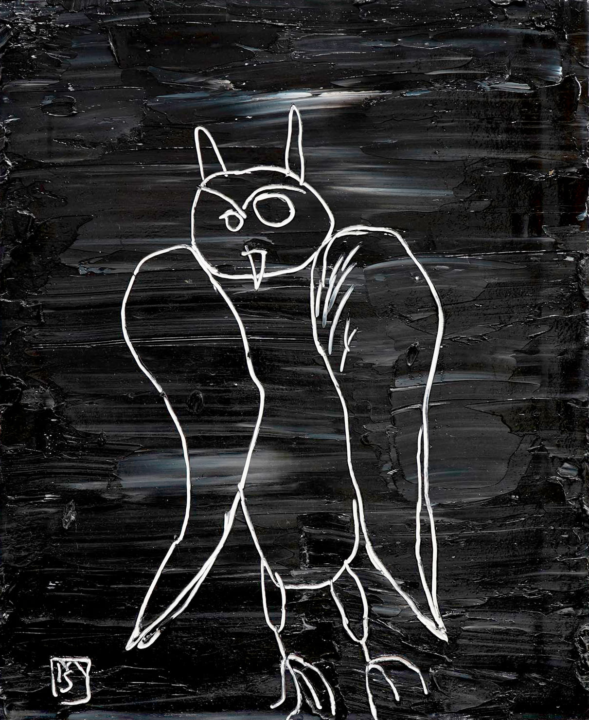 Matías Sánchez, El búho, 2019