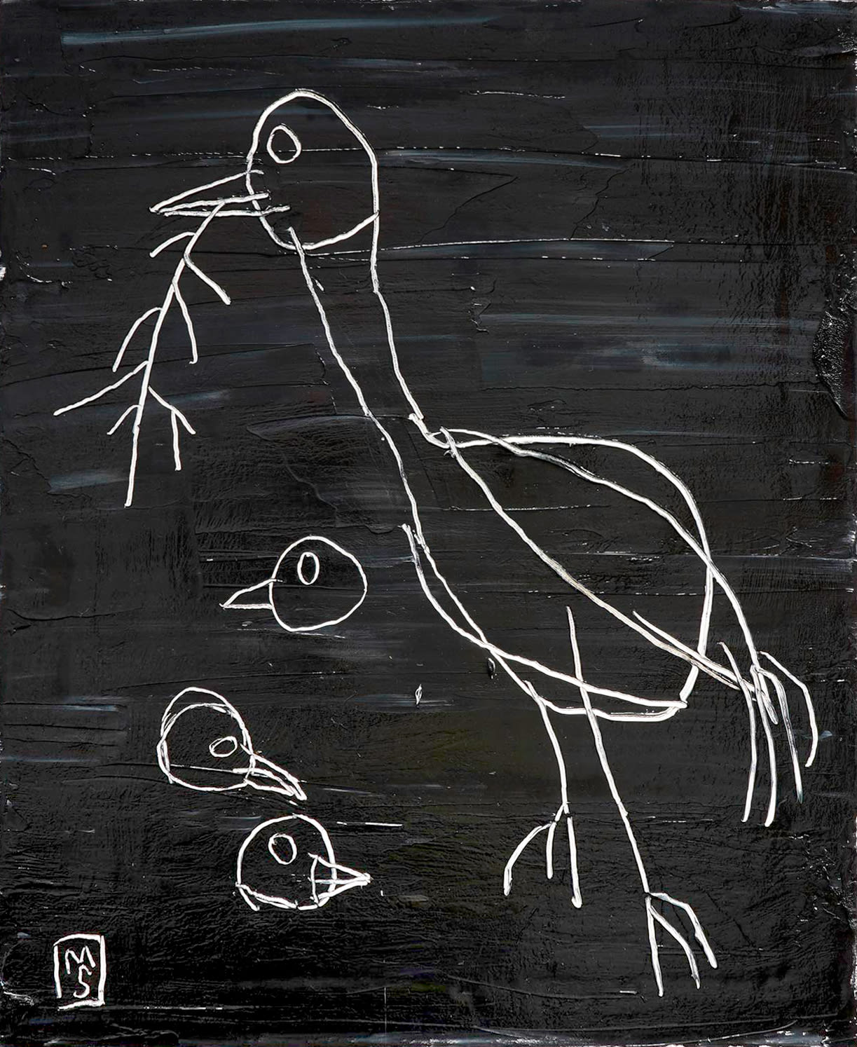 Matías Sánchez, El nido, 2019