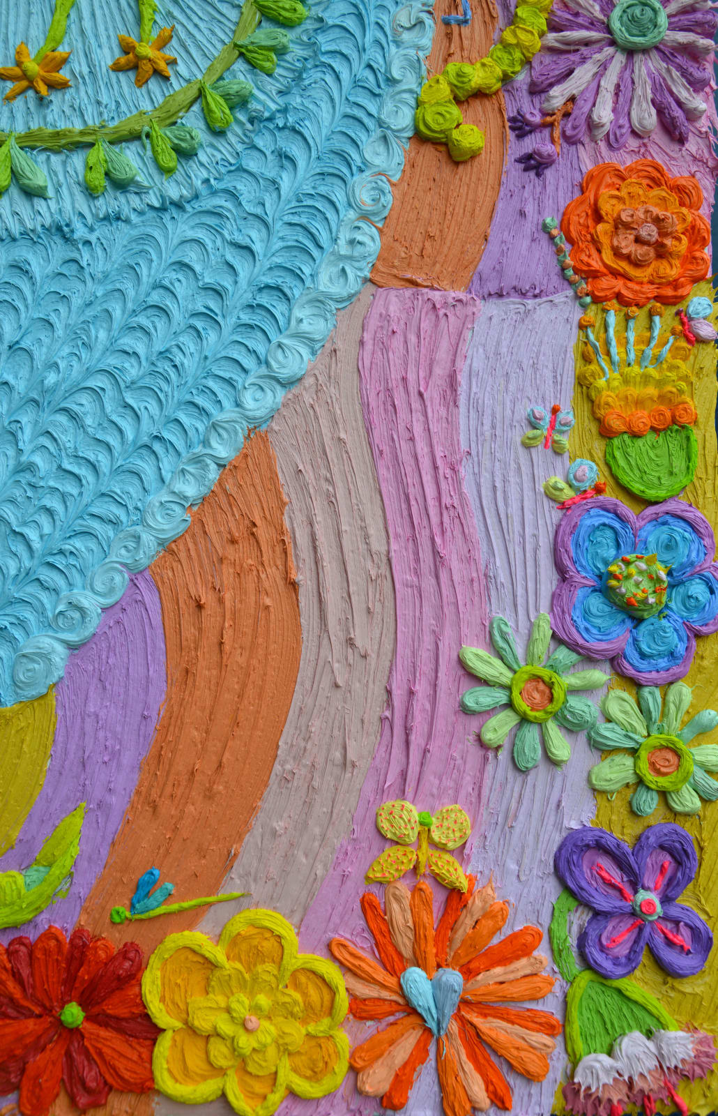 Laura López Balza, Espejo floral estival, 2025