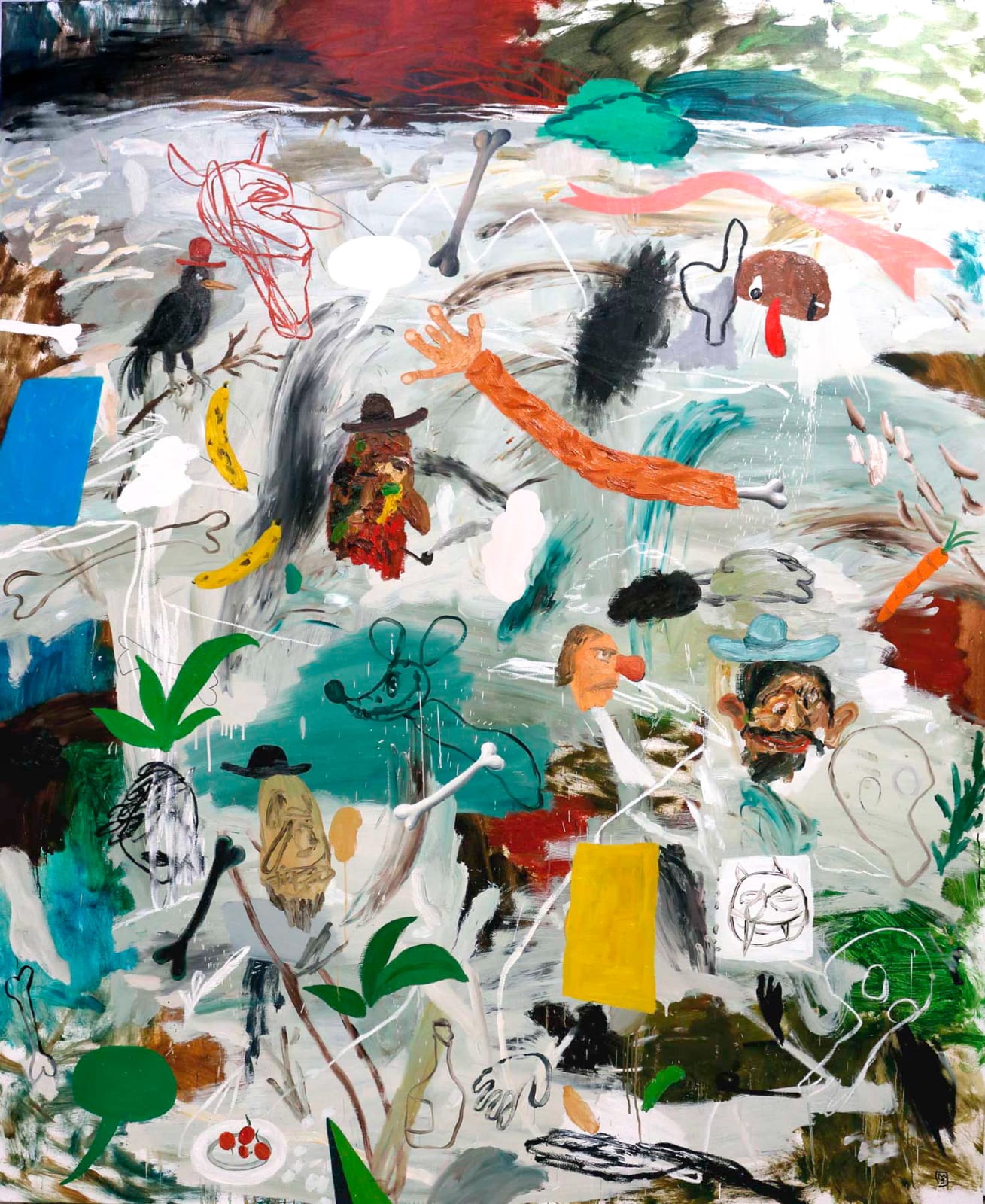 Matías Sánchez, La riña en el mesón del gallo, 2018
