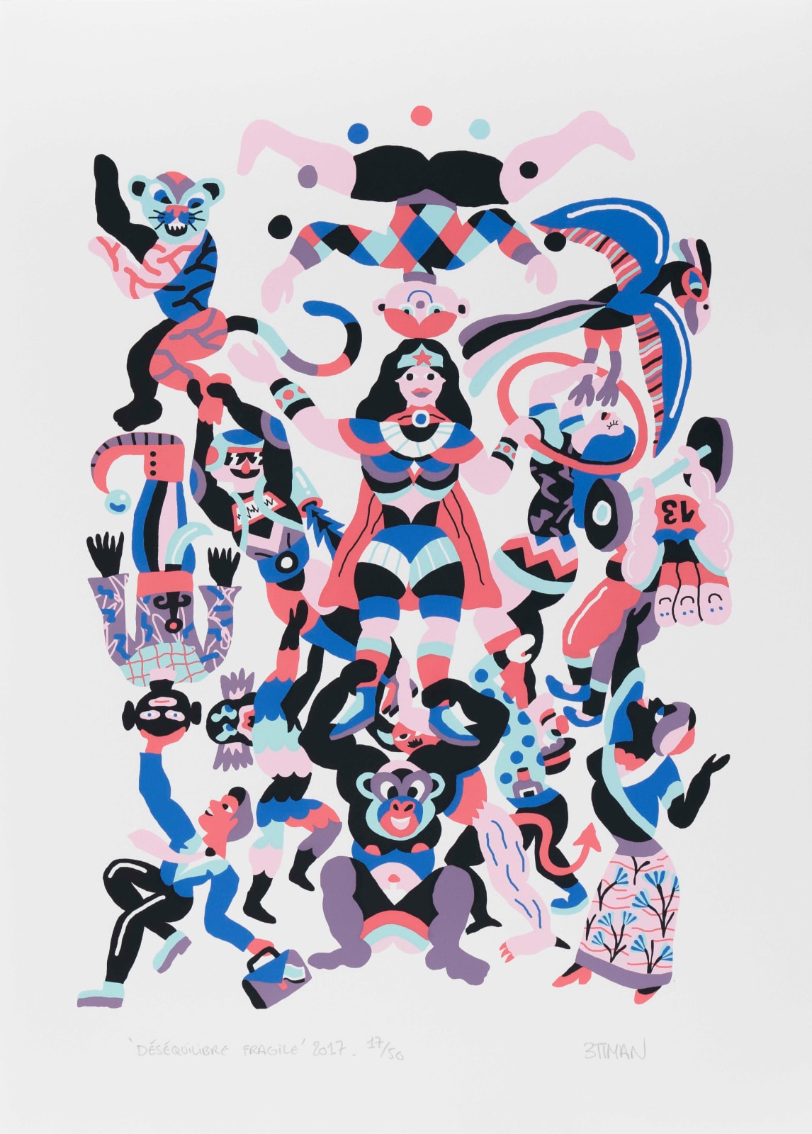 Louis Lambert (3ttman), Déséquilibre Fragile, 2017