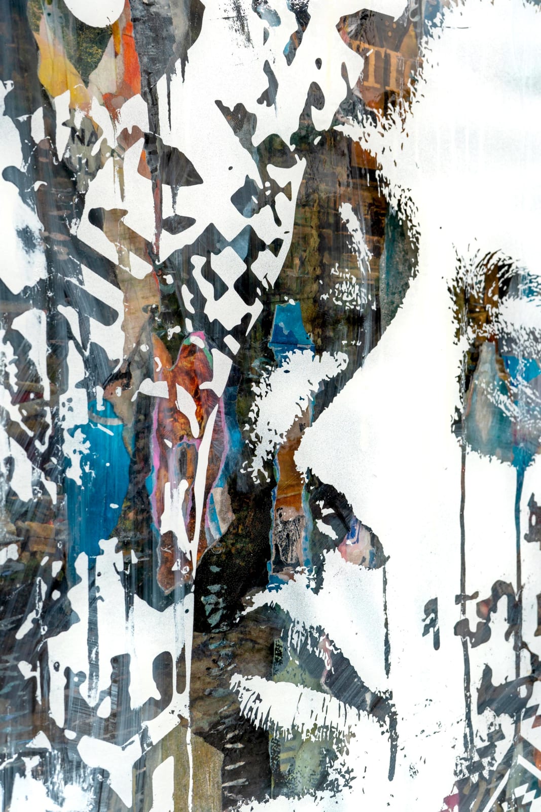 Vhils, Atomizer Series #12, 2021