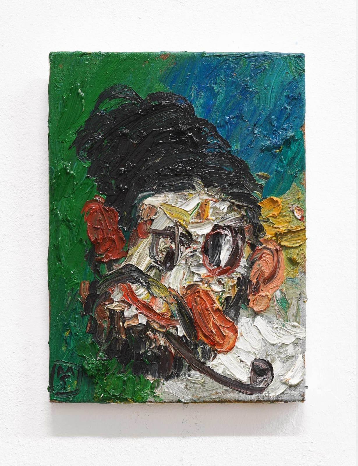Matías Sánchez, El fumador de pipa, 2019