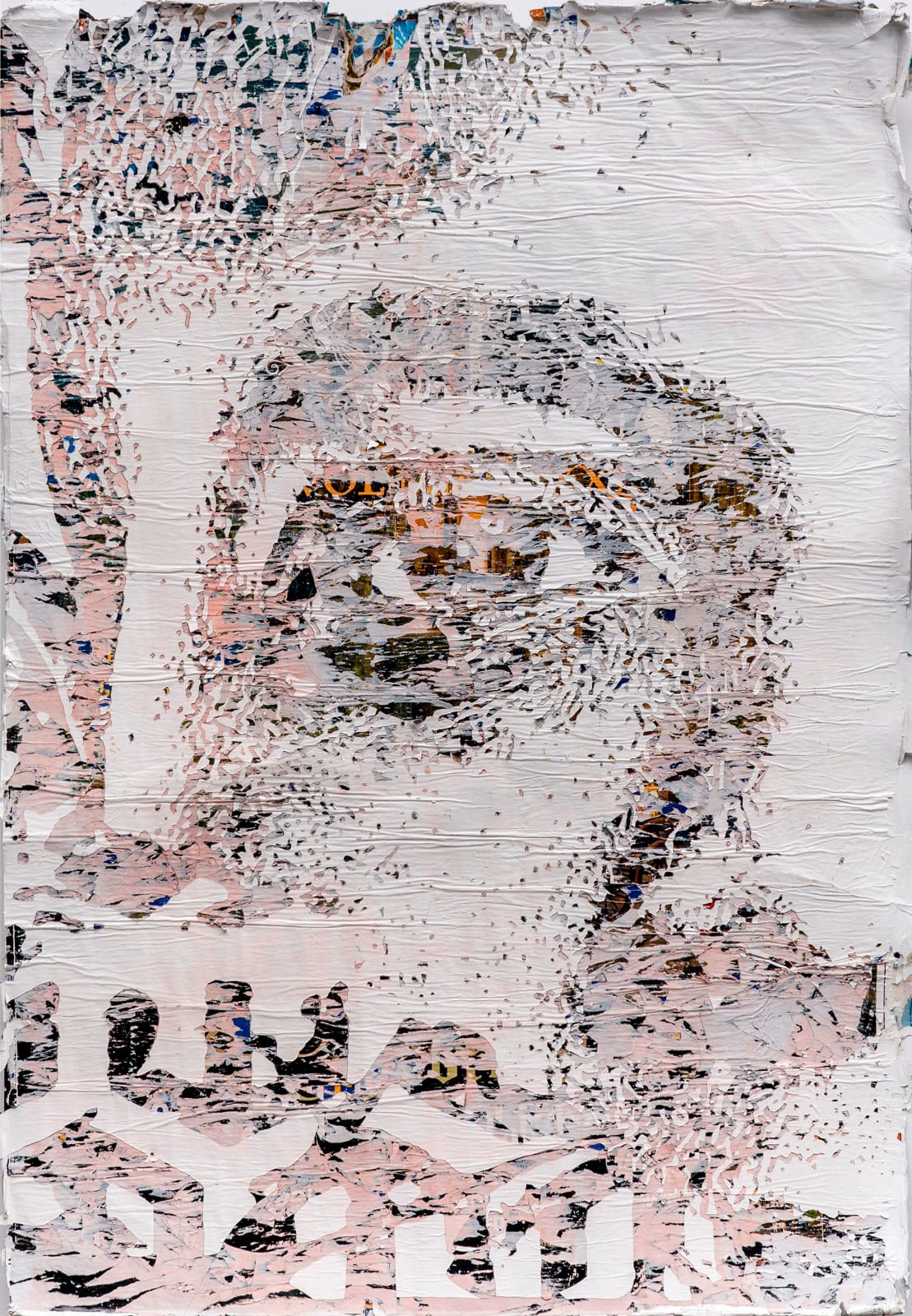 Vhils, Contemplate Series #02, 2021