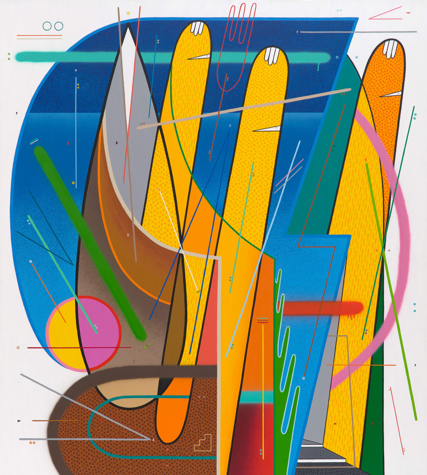 Sixe Paredes, Paisaje antropomorfo 3, 2020