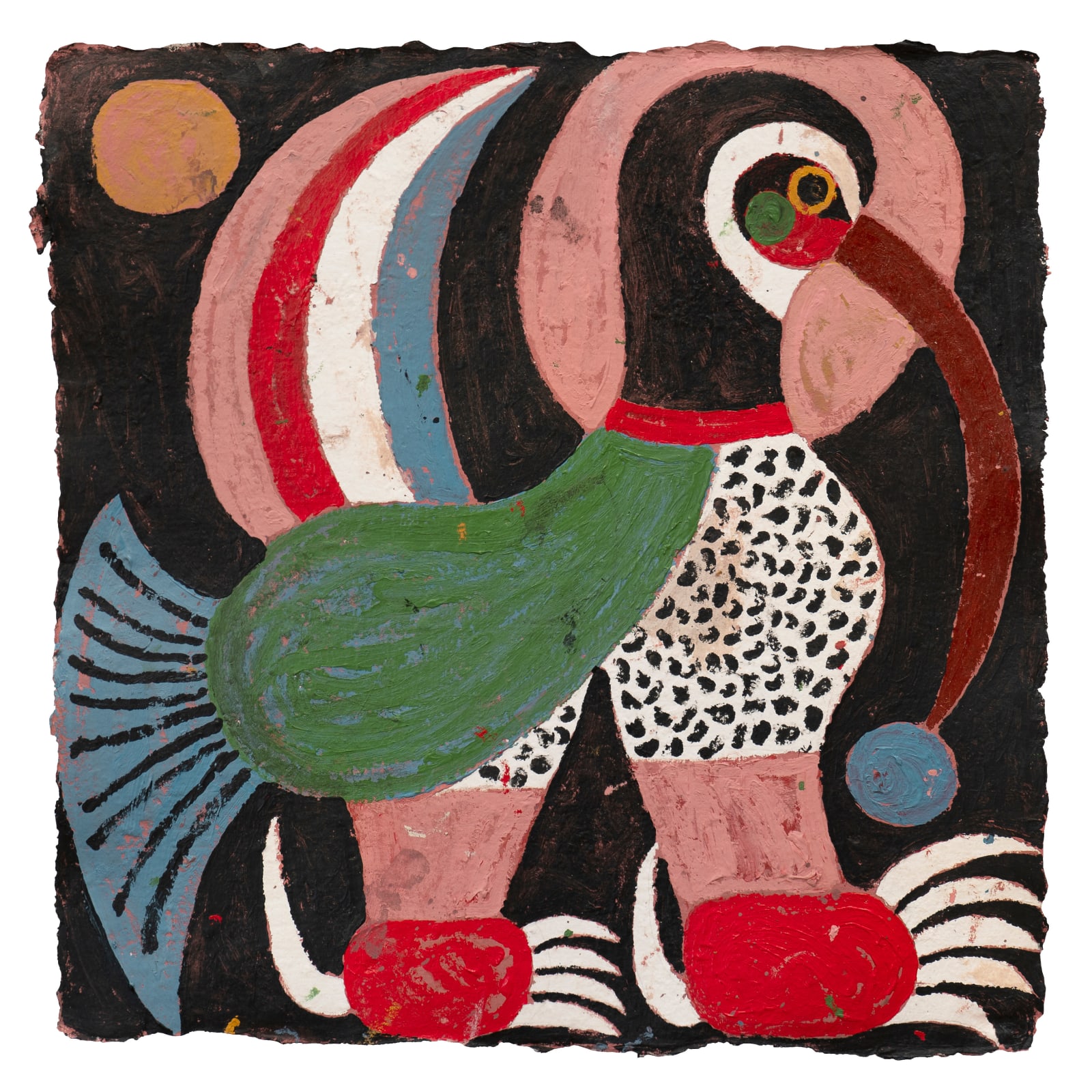 Nacho Eterno, Pájaro con fruto, 2023