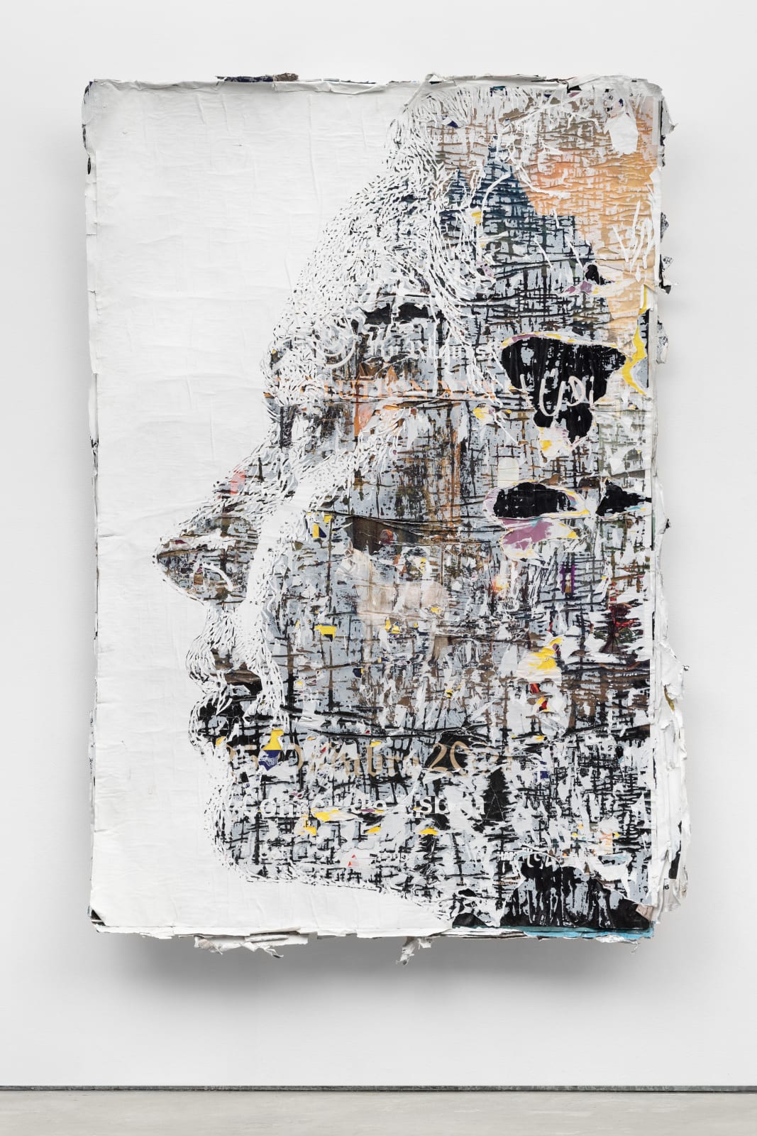 Vhils, Beam Series #24, 2023