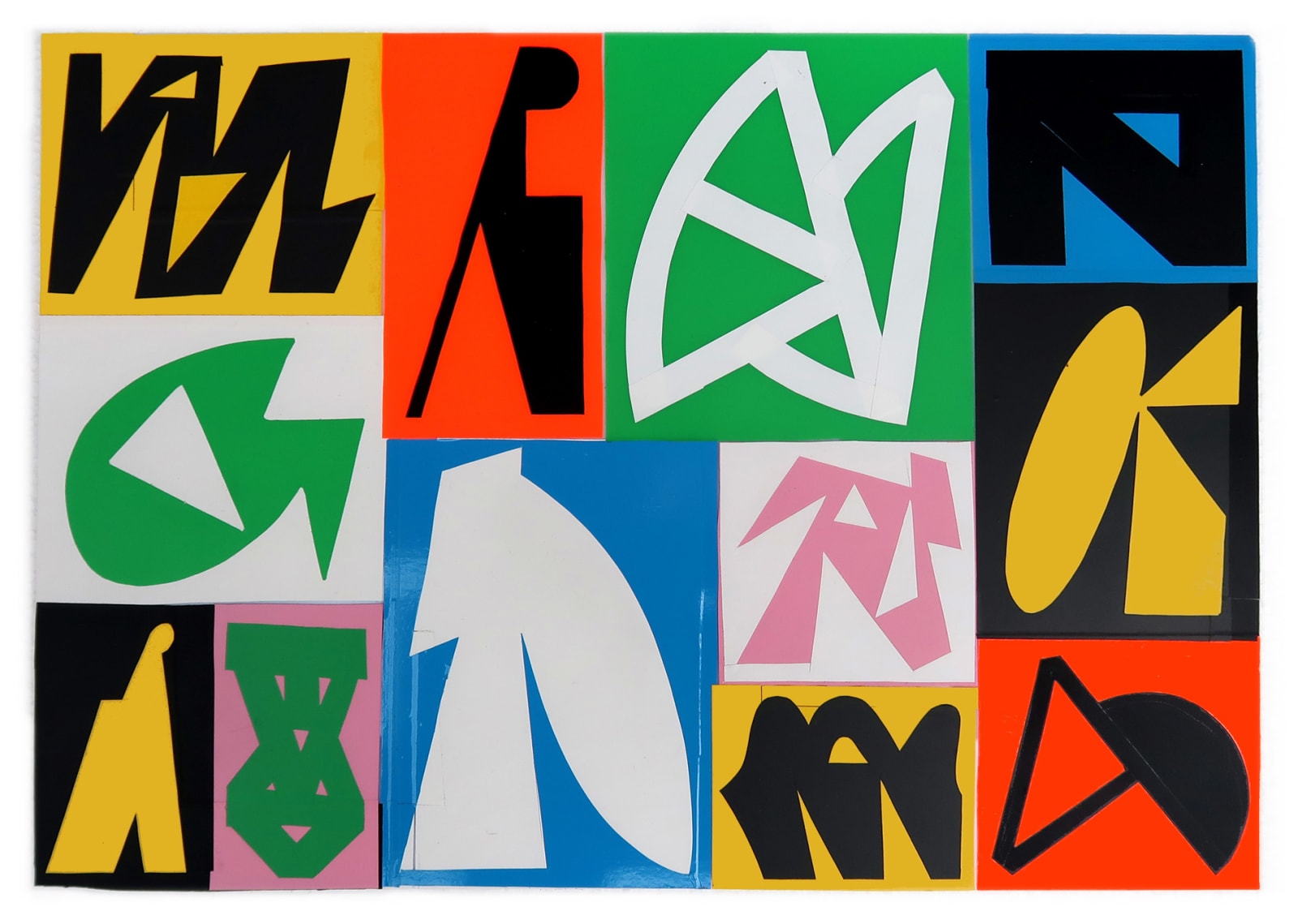 Jeroen Erosie, Almost legible V, 2017