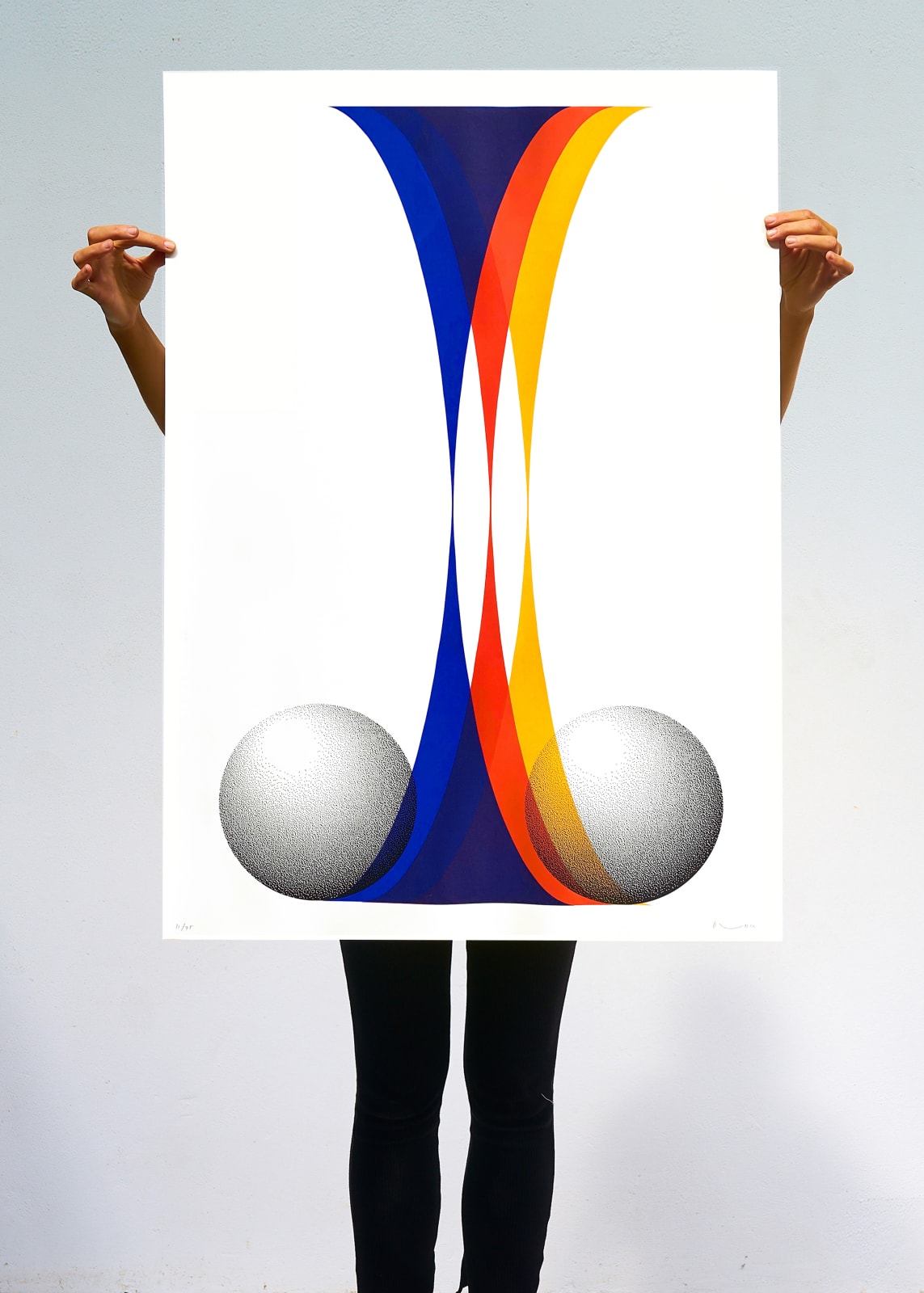 Dunja Jankovic, Vibrating Thread With Balls, 2022