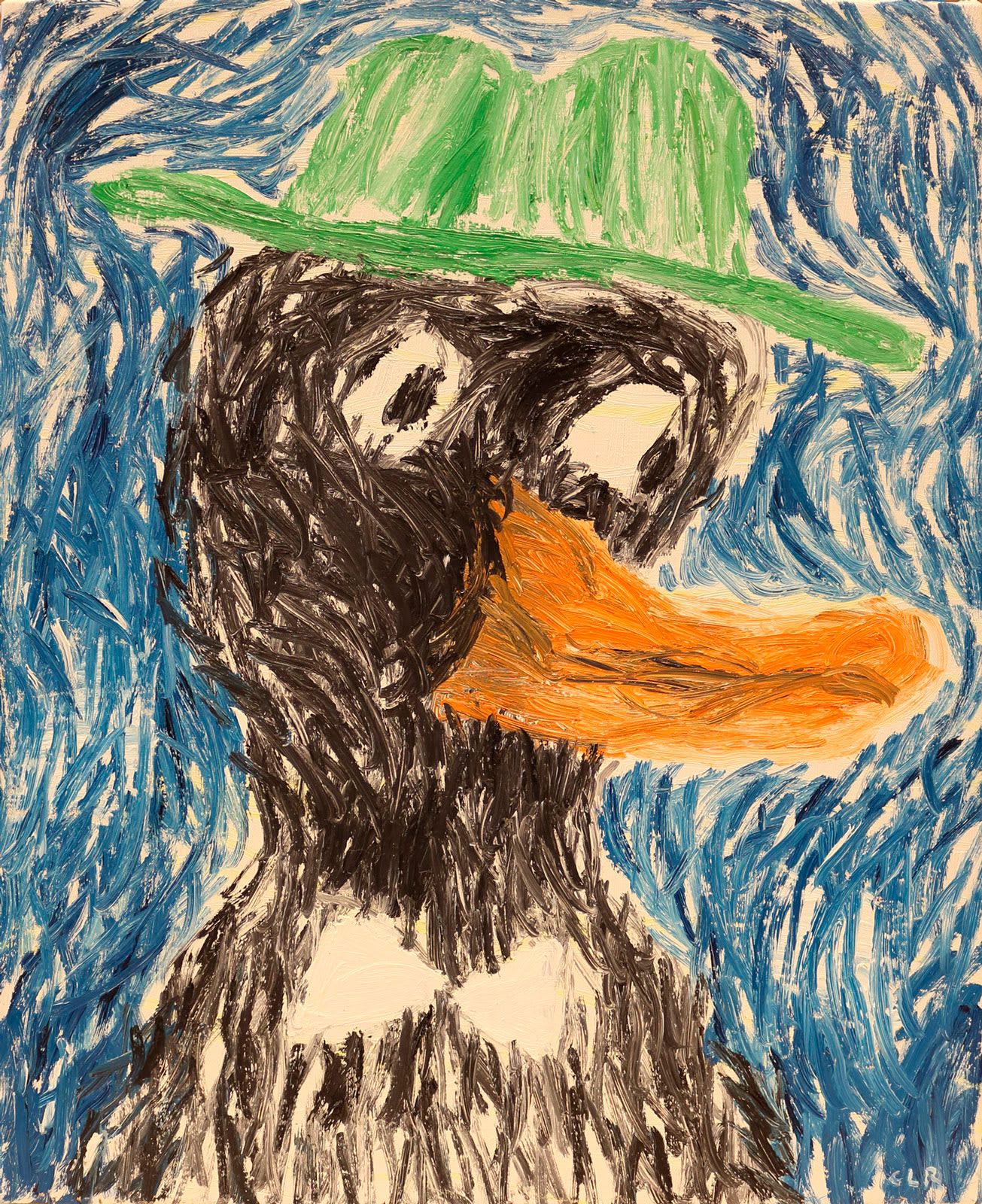 Cristina Lama, Pato negro, 2021
