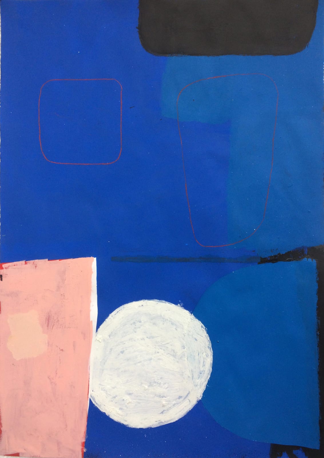 Stephen Smith, Blue Pathway (Blind Spot), 2018