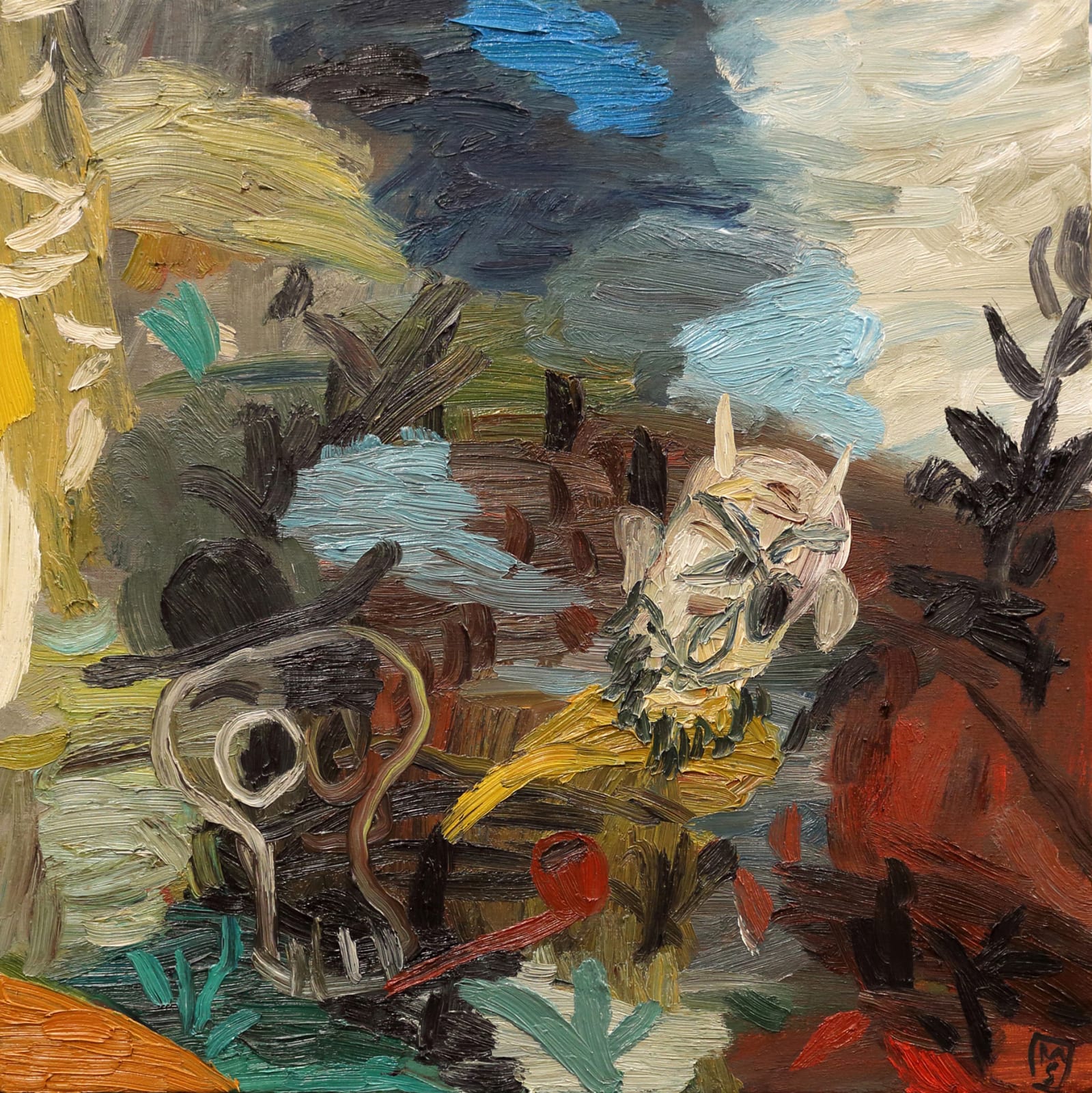 Matías Sánchez, Las tentaciones de Santo Antonio, 2018