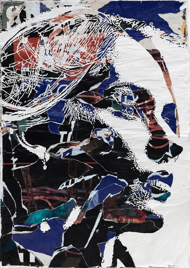 Vhils, Fadeout Series #02, 2025