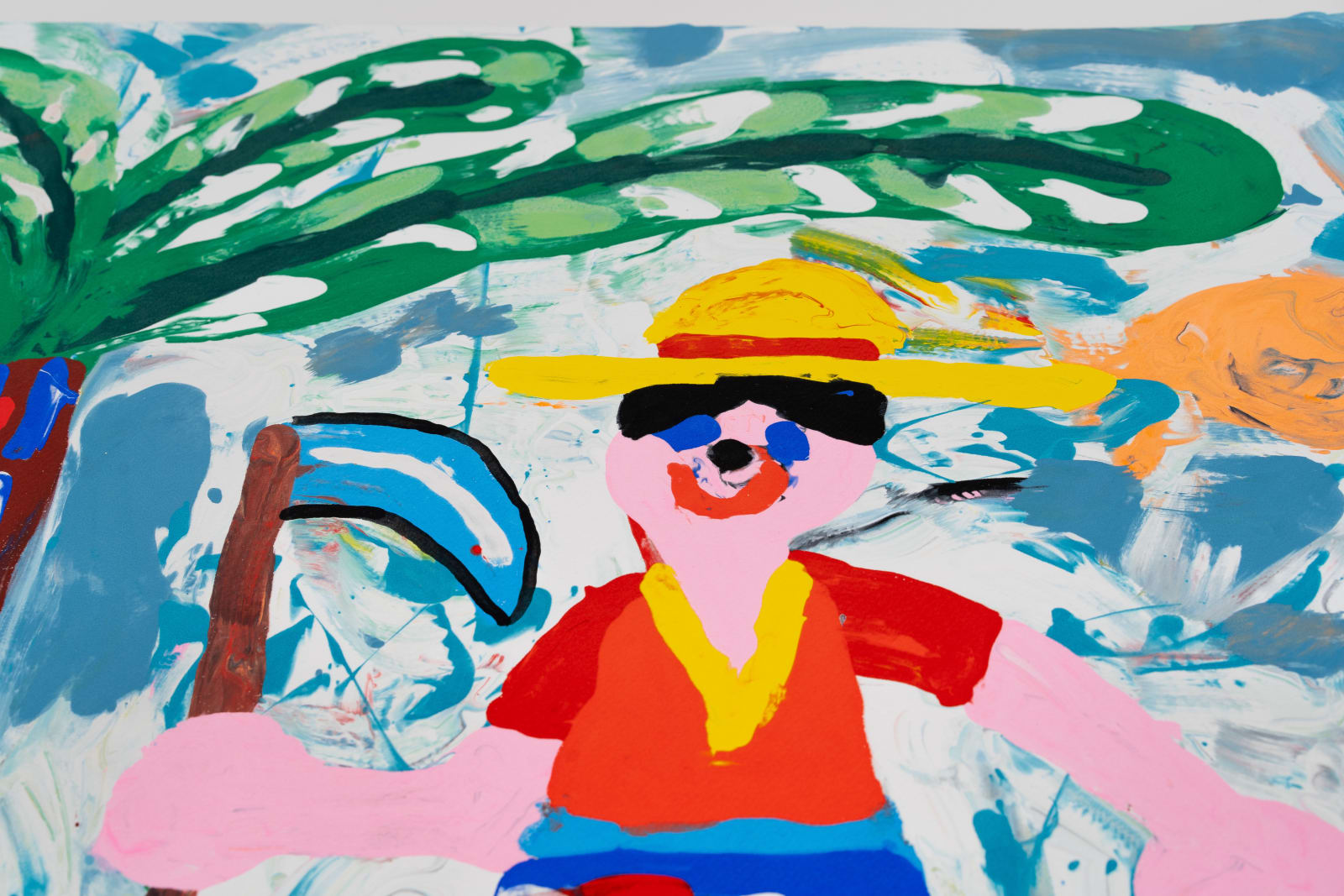 Louis Lambert (3ttman), En el huerto, 2024