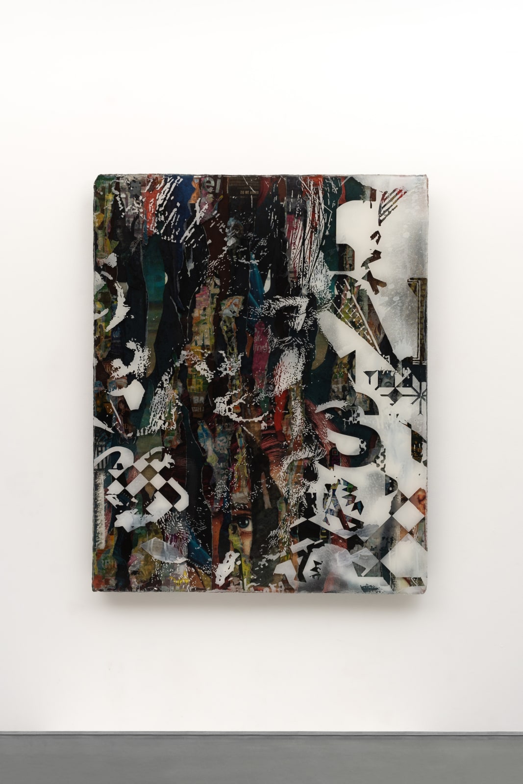 Vhils, Encased Series #02, 2023