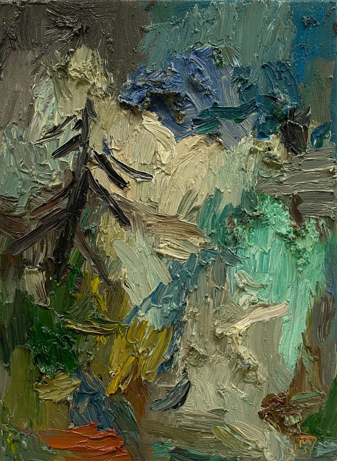 Matías Sánchez, Desde la cabaña. La tormenta, 2016