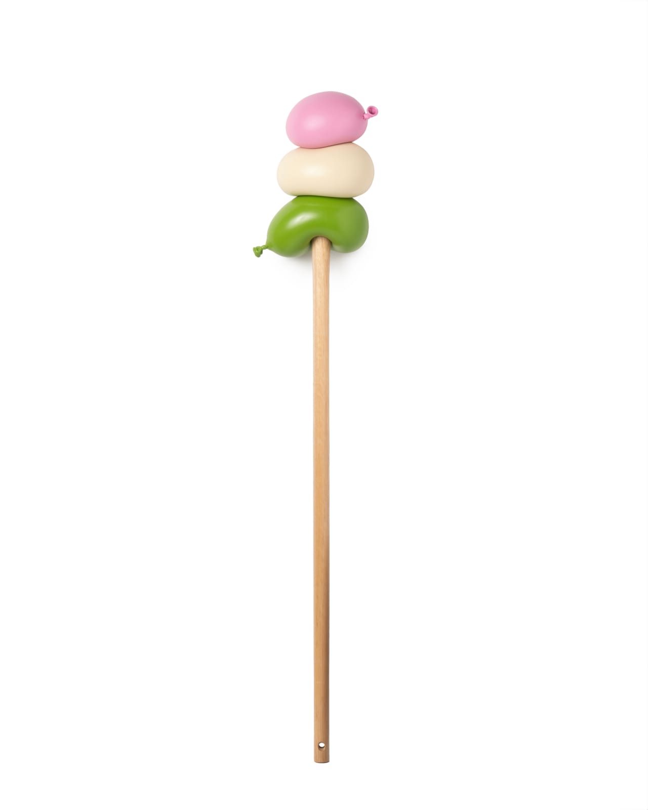 Nano Abia, Palo tres cuerpos (Piglet, Ivory, Fern), 2024