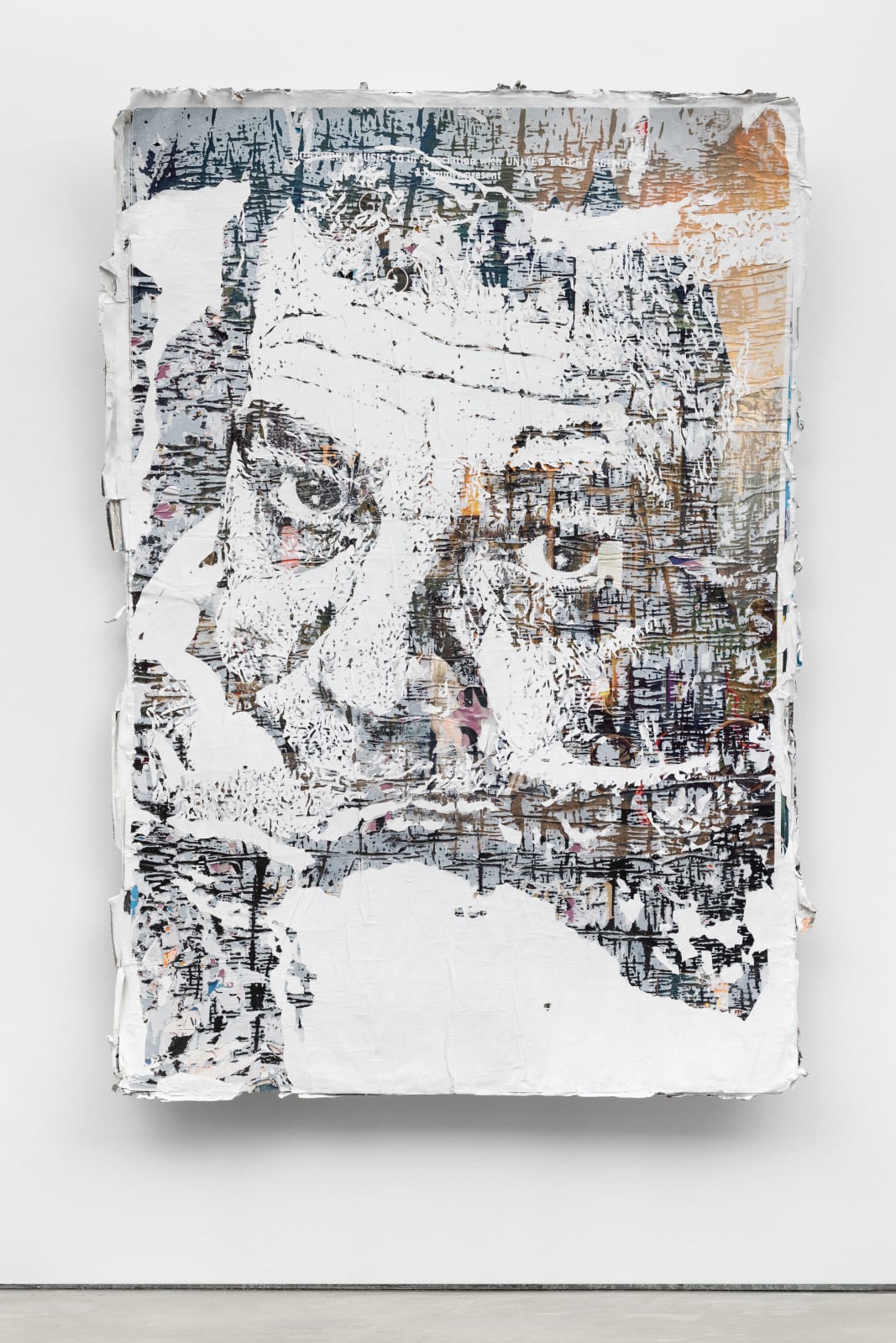 Vhils, Scrape Series #22, 2023