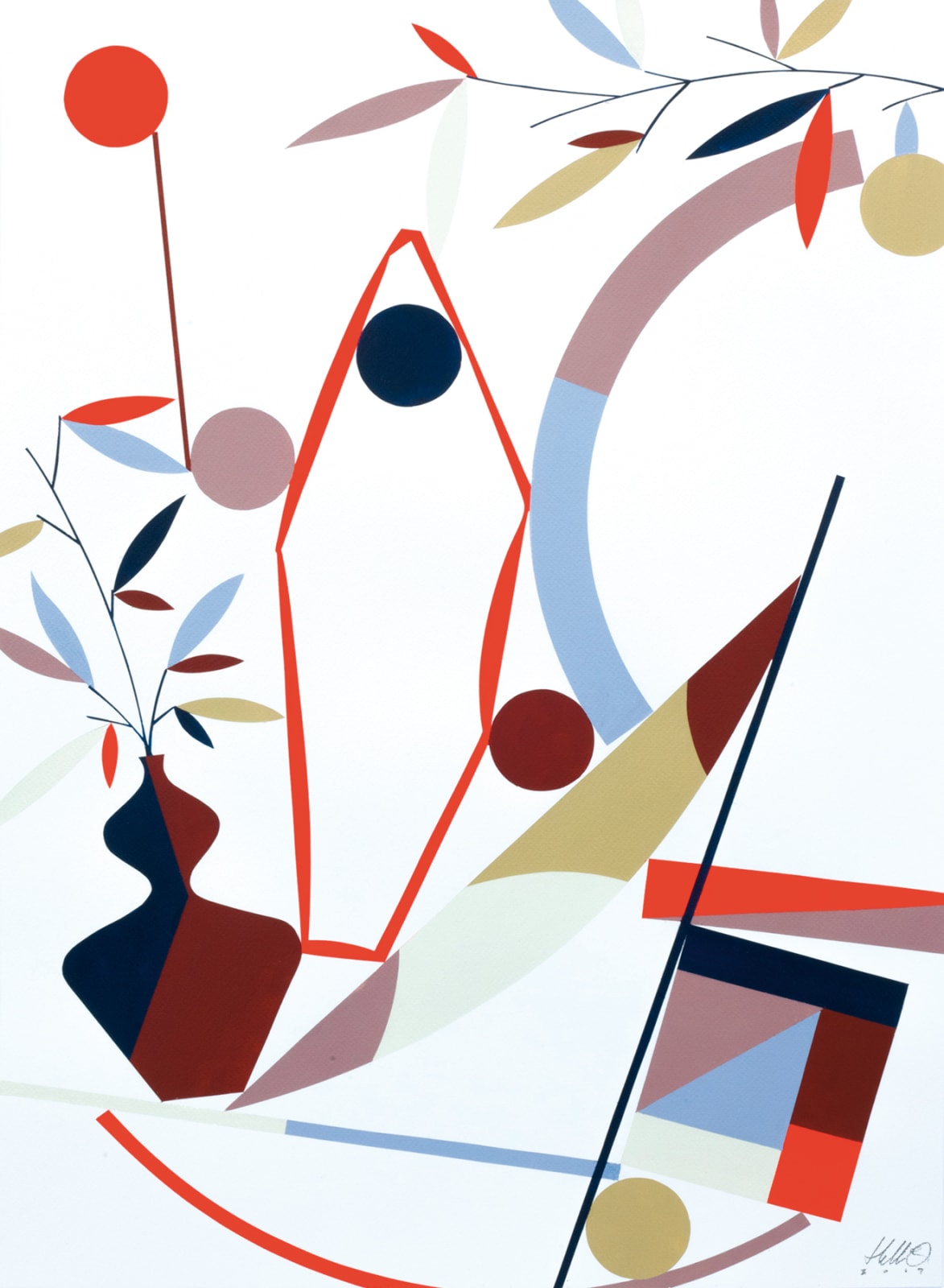 Hell'O Collective, Untittled (Balance 1), 2019