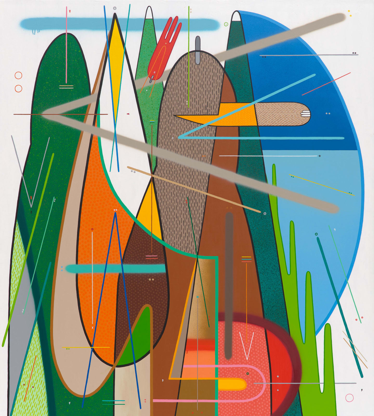 Sixe Paredes, Paisaje zoomorfo 4, 2020