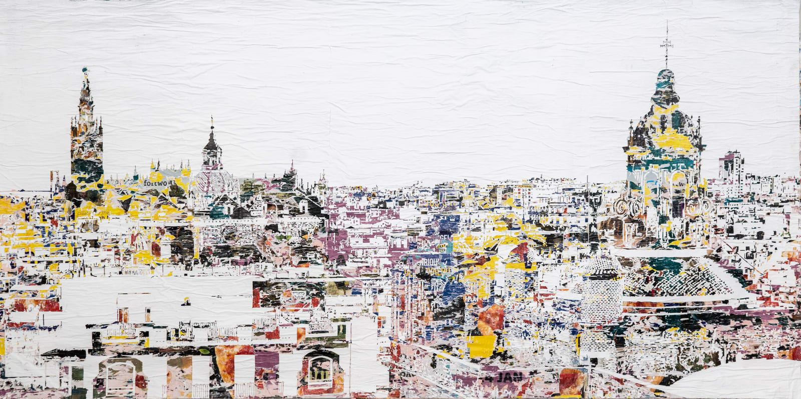 Vhils, Scape Series #01 - Sevilla, 2022