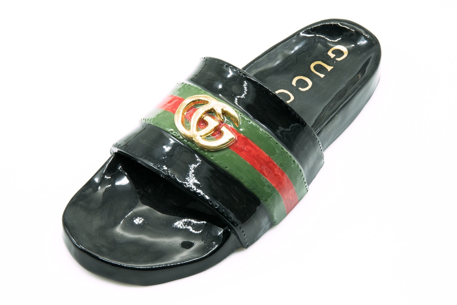 Rorro Berjano, Sandalia Gucci Negra, 2022