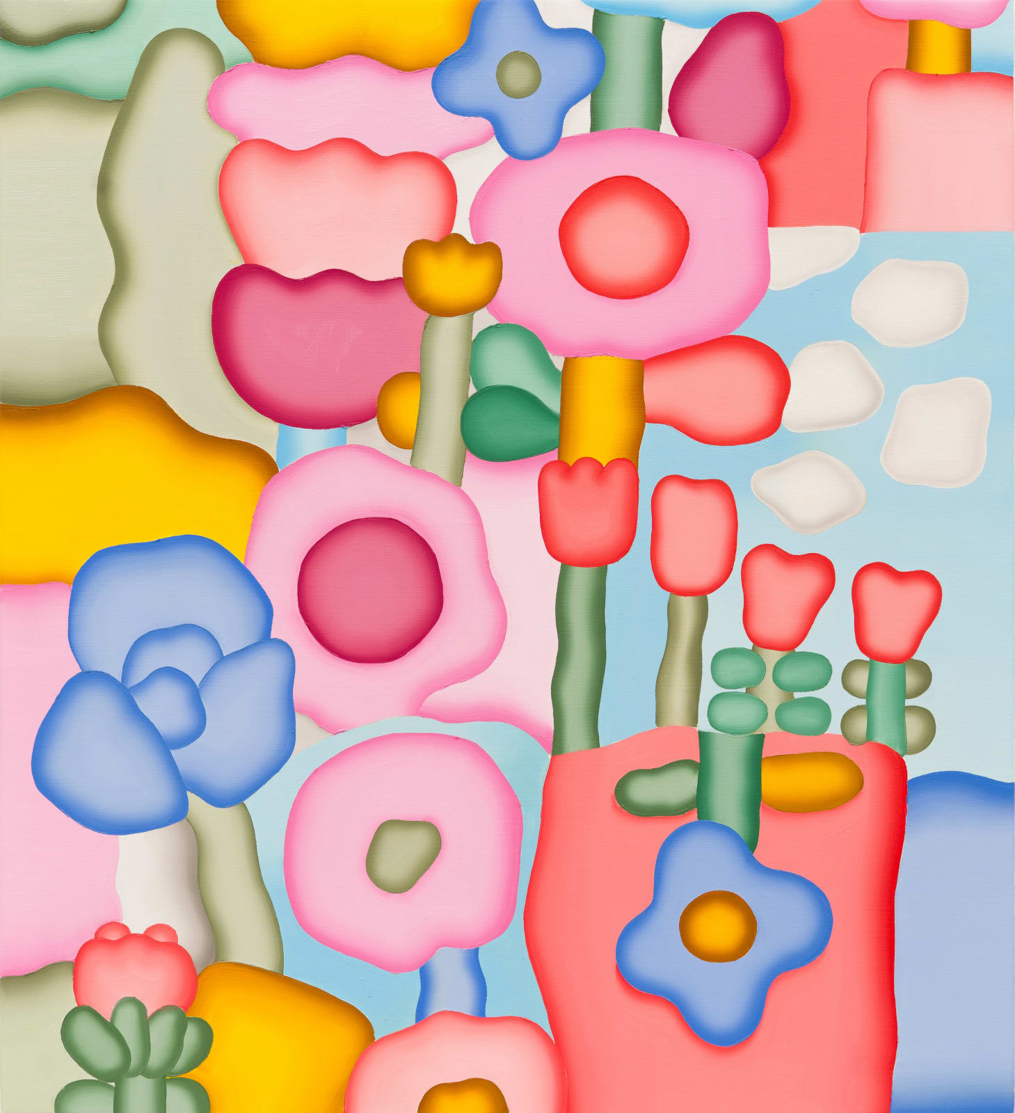 Osier Luther, Floral reverie #1, 2025