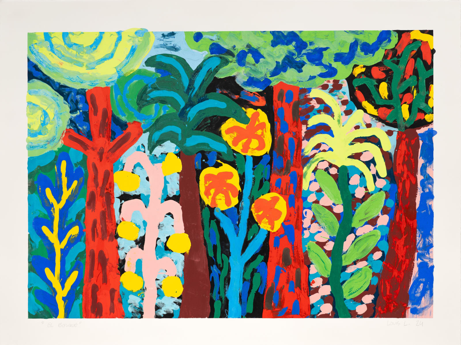 Louis Lambert (3ttman), El bosque, 2024