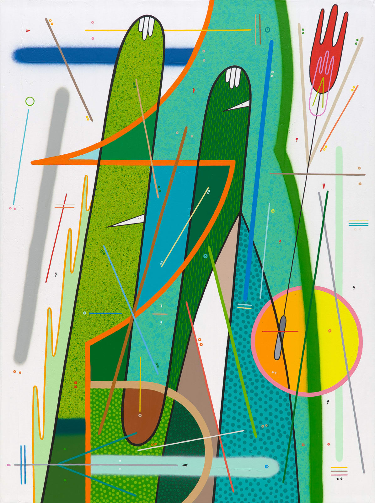 Sixe Paredes, Paisaje zoomorfo 3, 2021