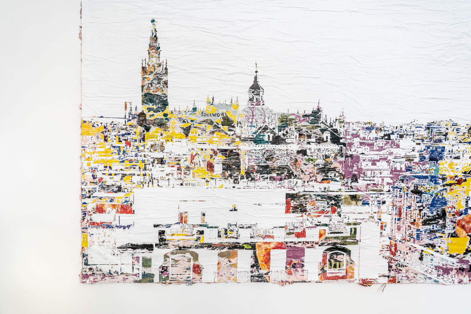 Vhils, Scape Series #01 - Sevilla, 2022