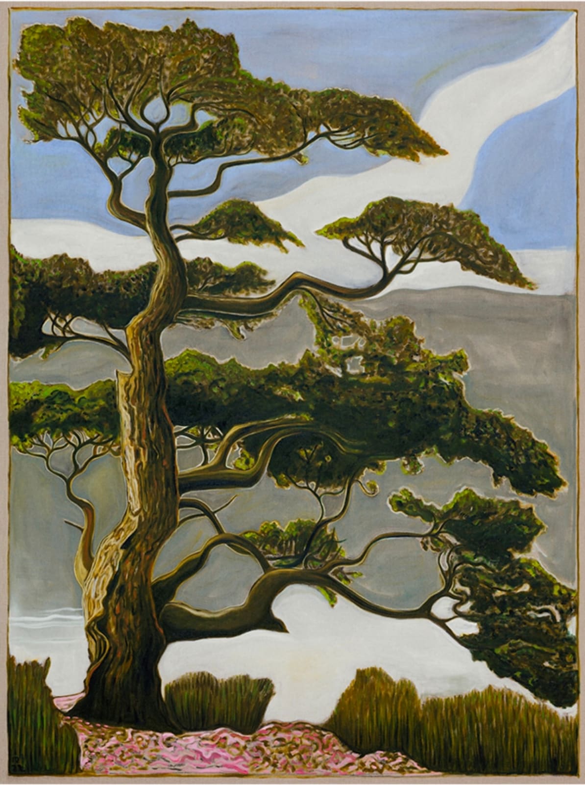 Billy Childish, Tree - Seatle, 2023