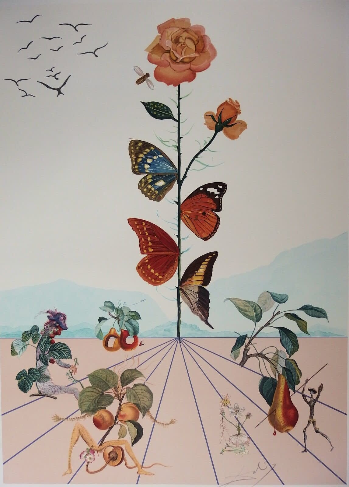 Salvador Dali, Flordali II, 1981