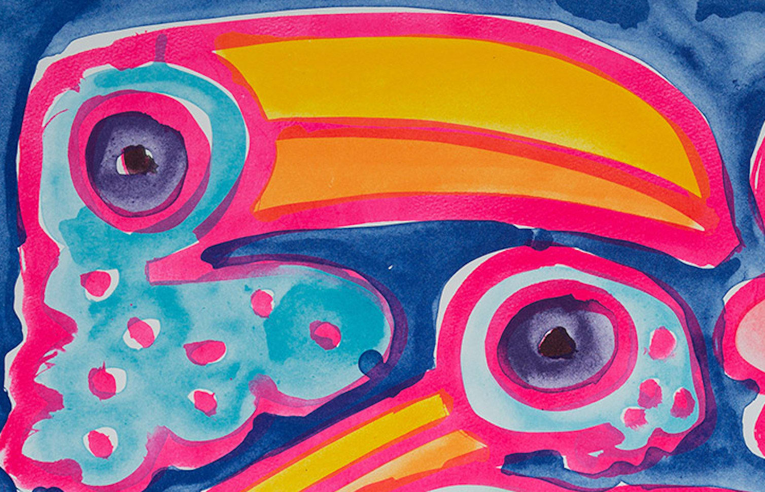 Katherine Bernhardt, Toco Toucan Tocano, 2020