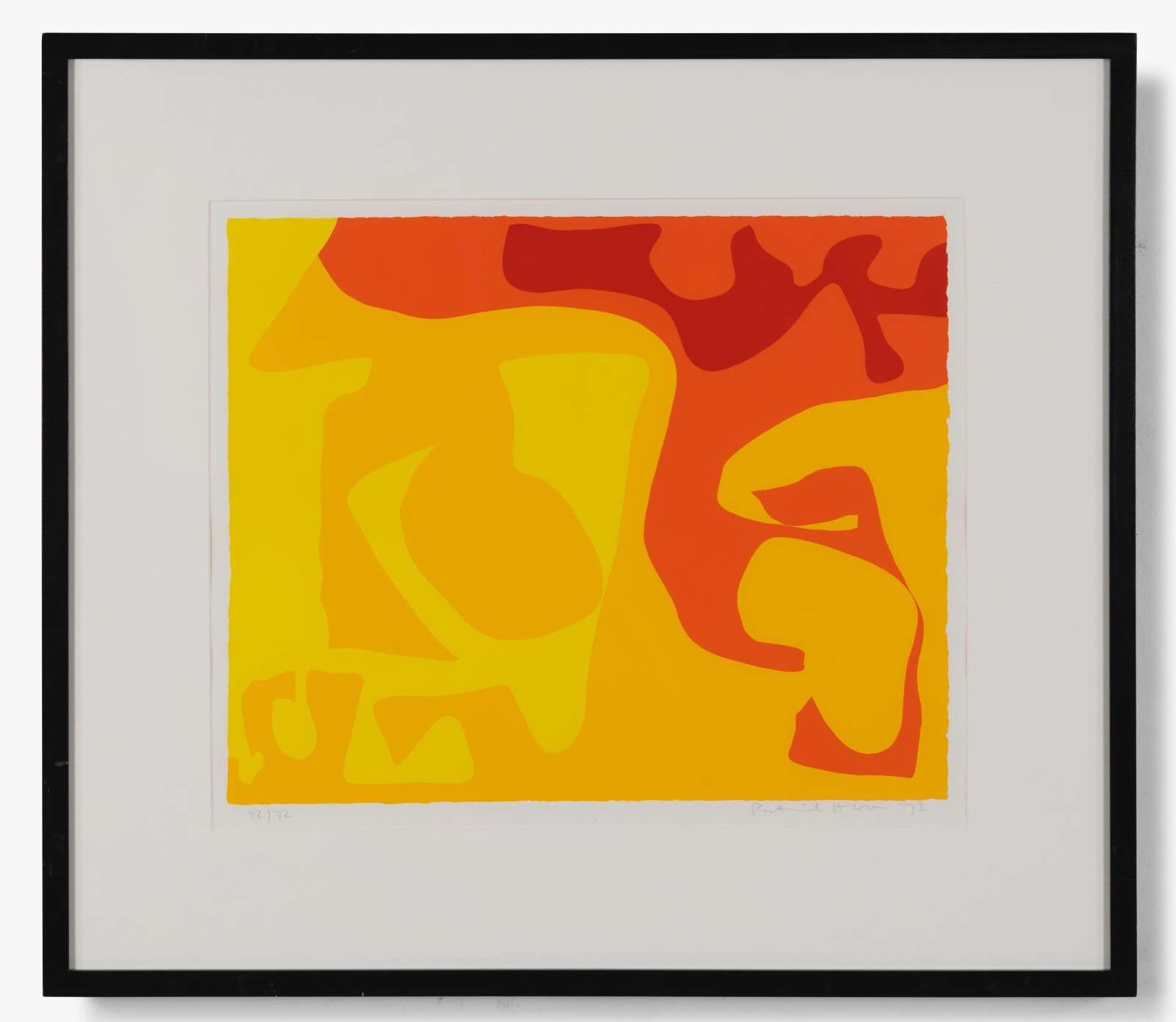 Patrick Heron, Small Yellow: January, 1973