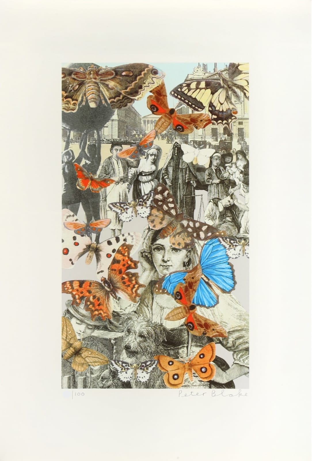 Peter Blake, Paris: Butterflies II, 2011