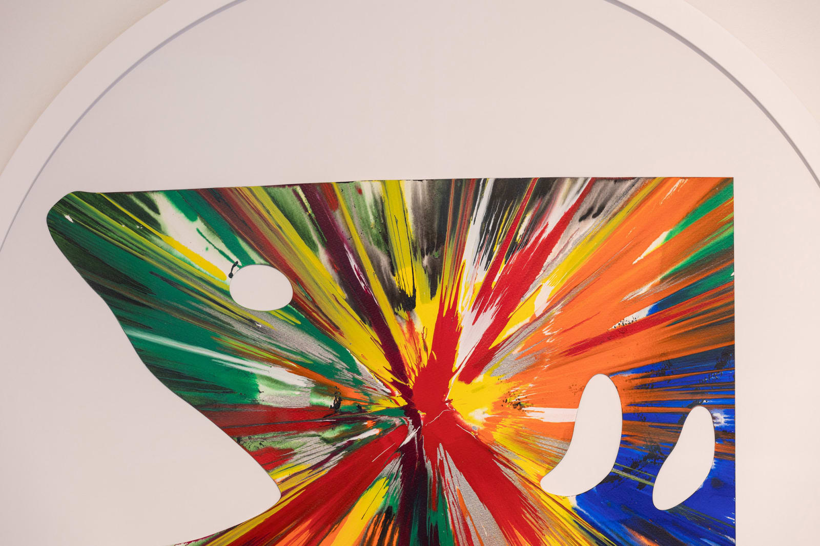 Damien Hirst, Shark spin painting, 2009