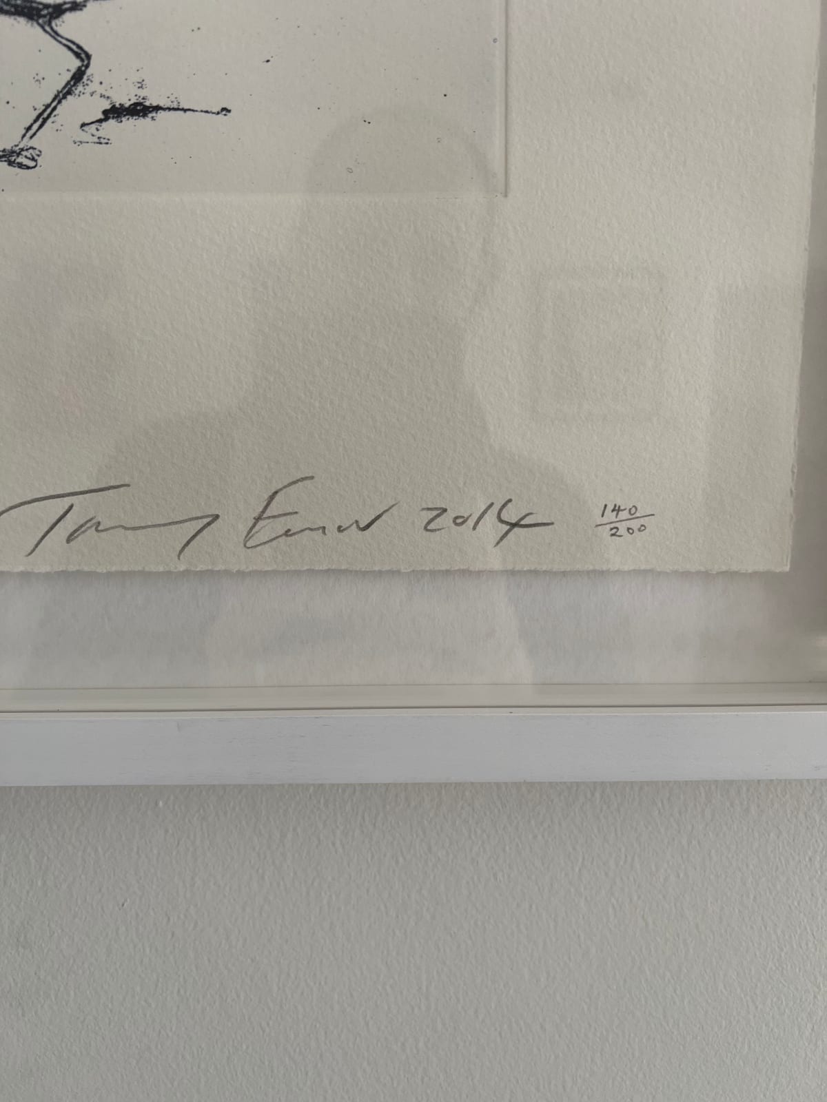 Tracey Emin, About to Fly, 2014