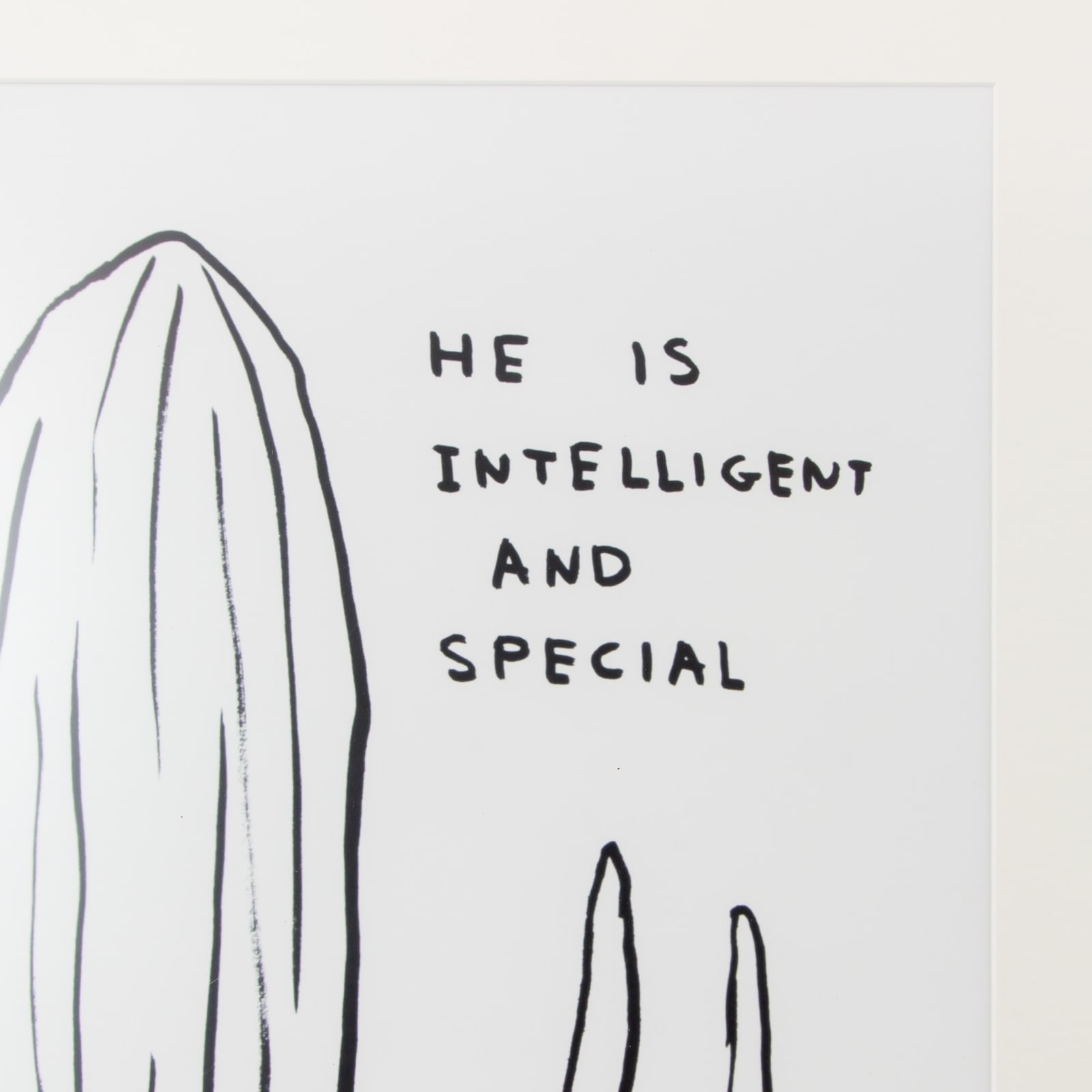 David Shrigley, Do Not Eat Him, 2021