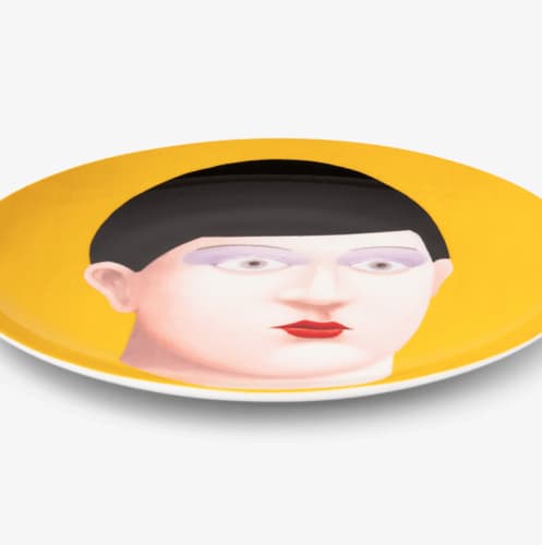 Nicolas Party, Portrait Plate, 2021
