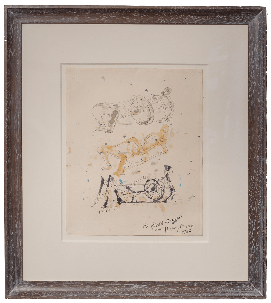 Henry Moore, Three Reclining figures, 1962