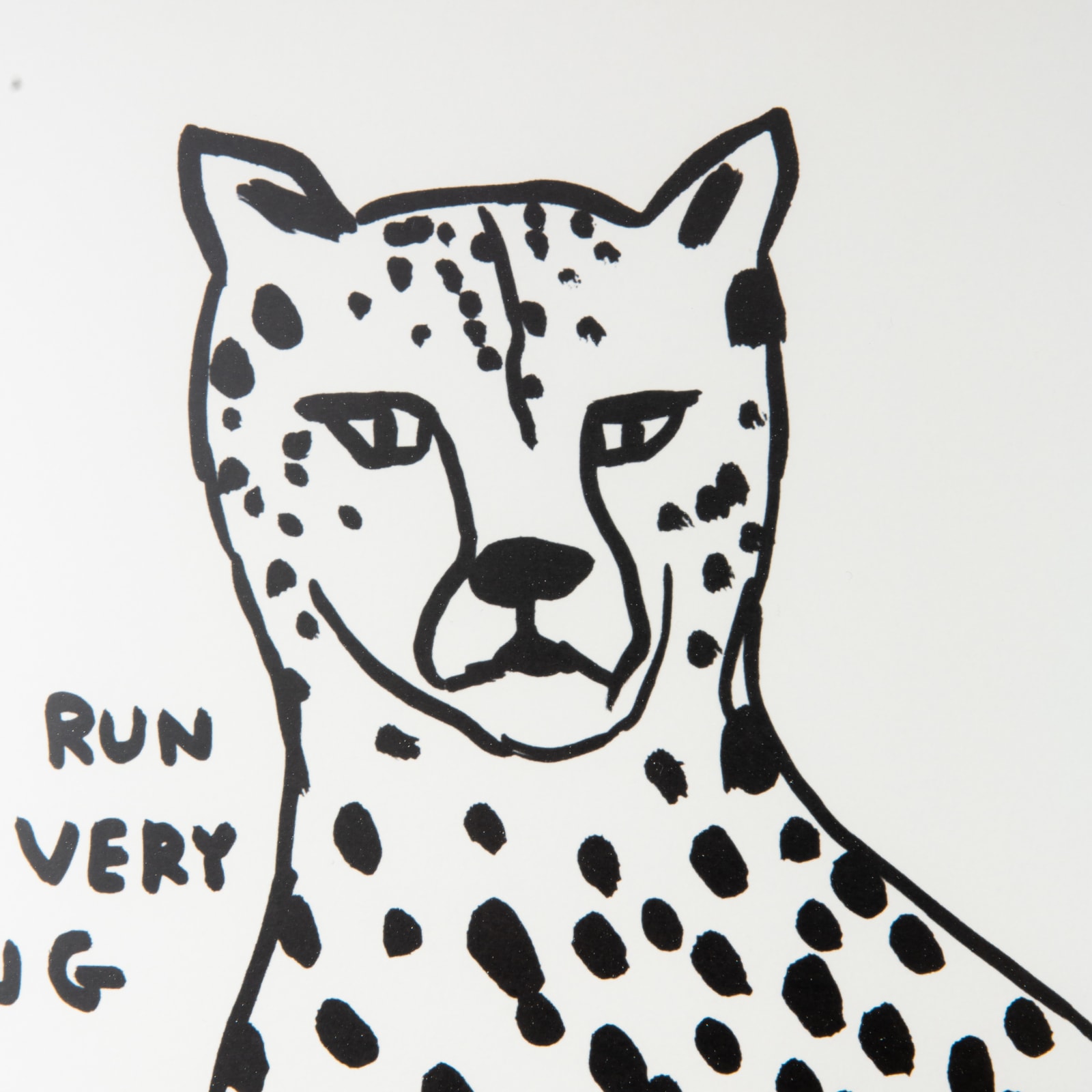 David Shrigley, How Fast Can You Run?, 2021