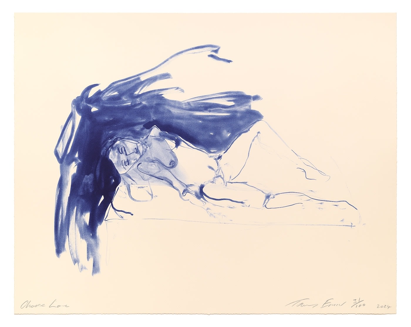 Tracey Emin, Choose Love, 2024