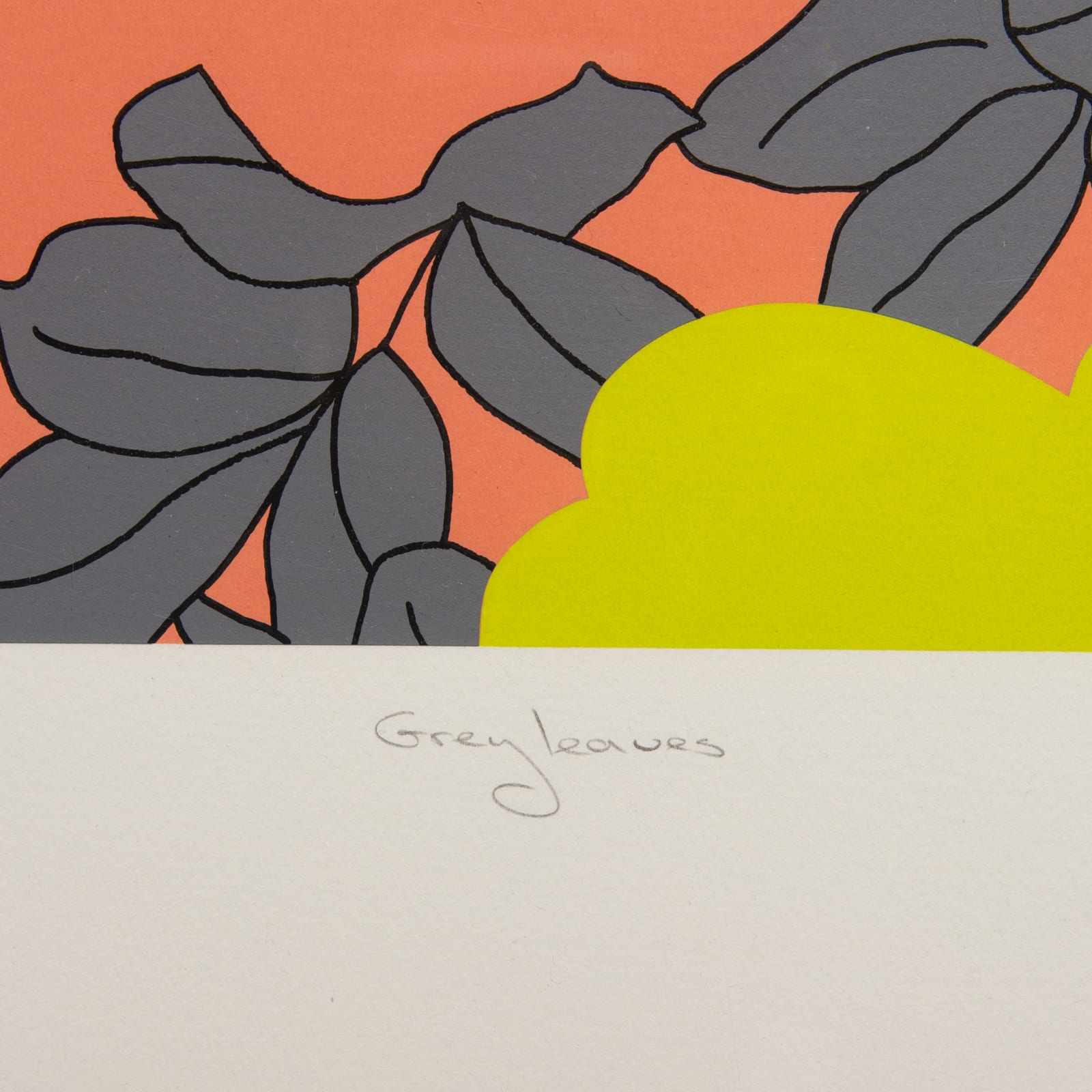 Gary Hume, Grey Leaves, 2004