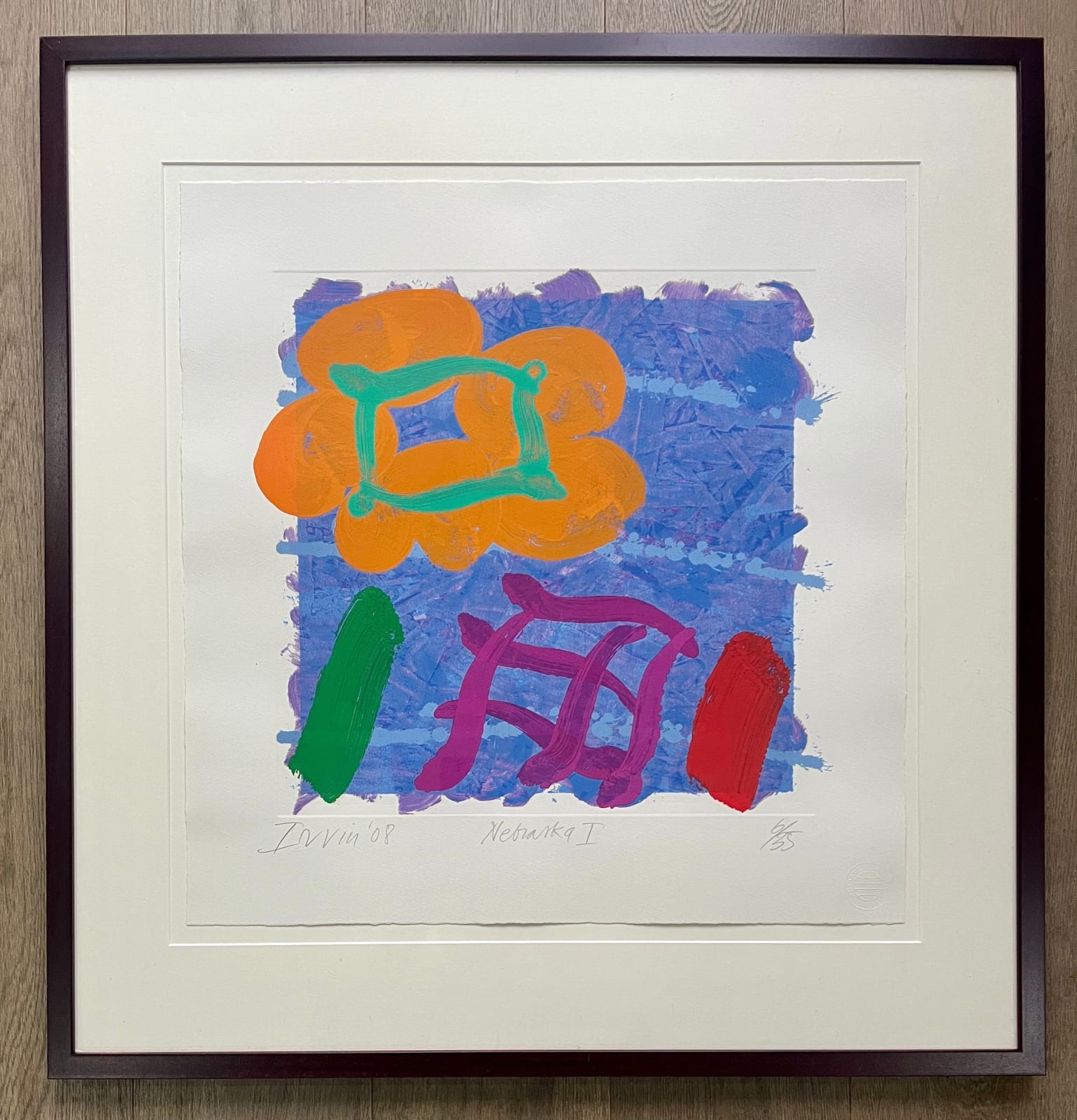 Albert Irvin, Nebraska I, 2008