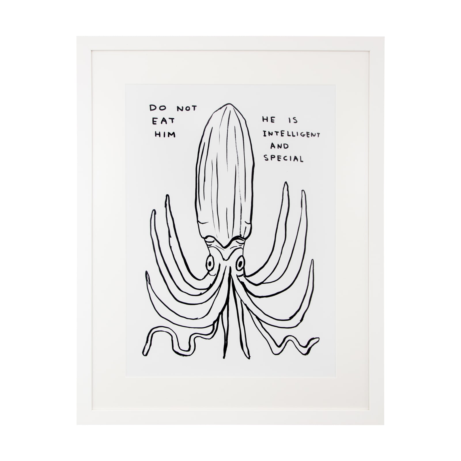 David Shrigley, Do Not Eat Him, 2021