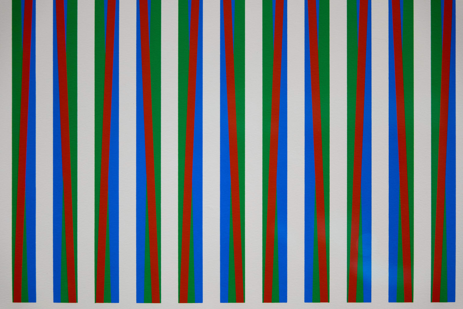 Bridget Riley, Firebird, 1971