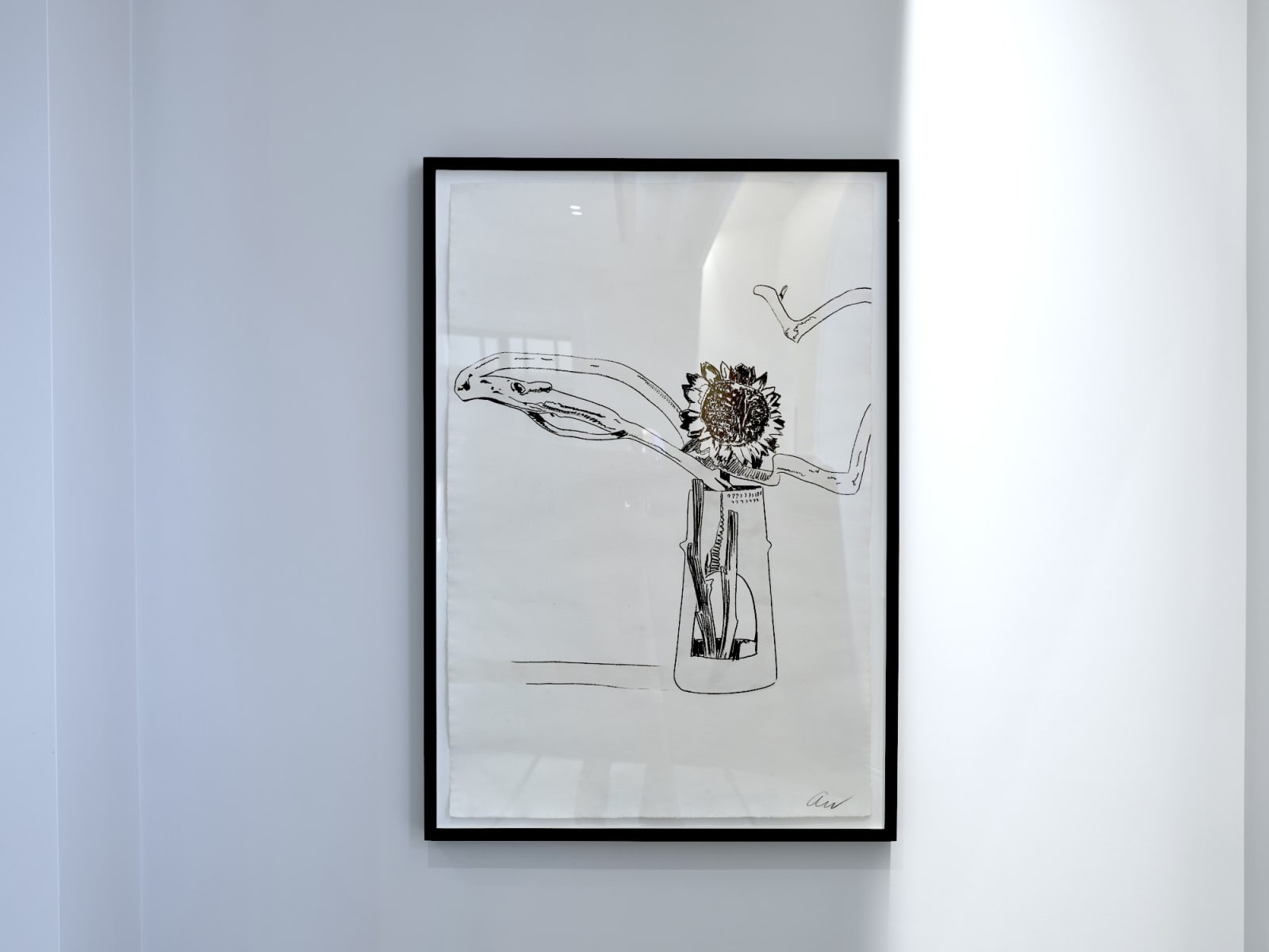 Andy Warhol, Flowers [Black & White], 1974